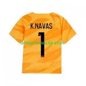 Paris Saint-Germain K.NAVAS 1 Dres Golmanski Gostujući 2023/2024 Kratkih Rukava